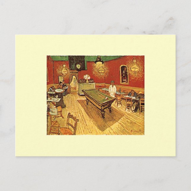 Carte Postale Van Gogh The Night Cafe (Devant)