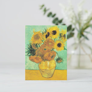 Carte Postale Van Gogh - Vase avec 12 Tournesols