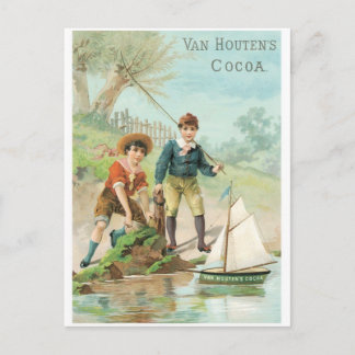 Carte Postale Van Houtens Cocoa