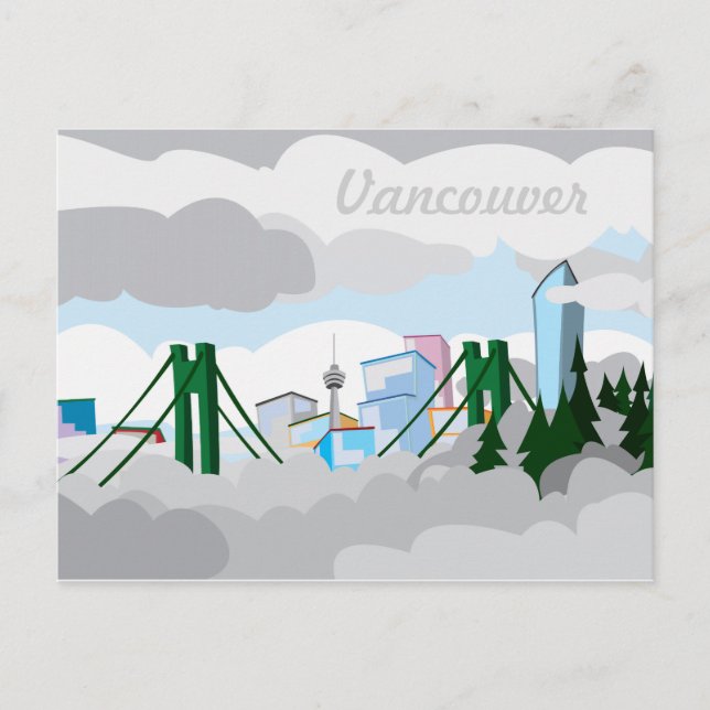 Carte Postale Vancouver (Devant)