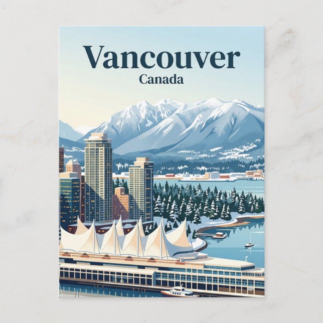 Carte Postale Vancouver, Canada (Devant)