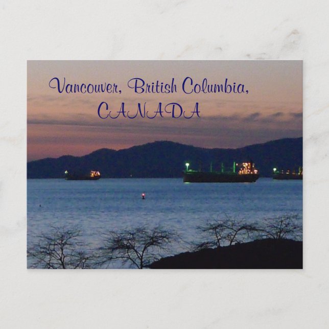 Carte Postale Vancouver (Colombie-Britannique), CANADA (Devant)