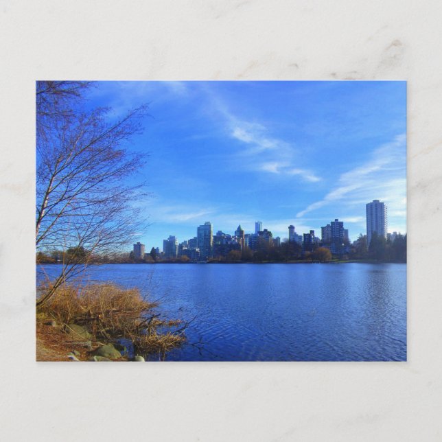 Carte Postale Vancouver Skyline (Devant)