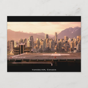 Carte Postale Vancouver Skyline Sunrise Panorama