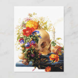 Carte postale Vanitas Bouquet