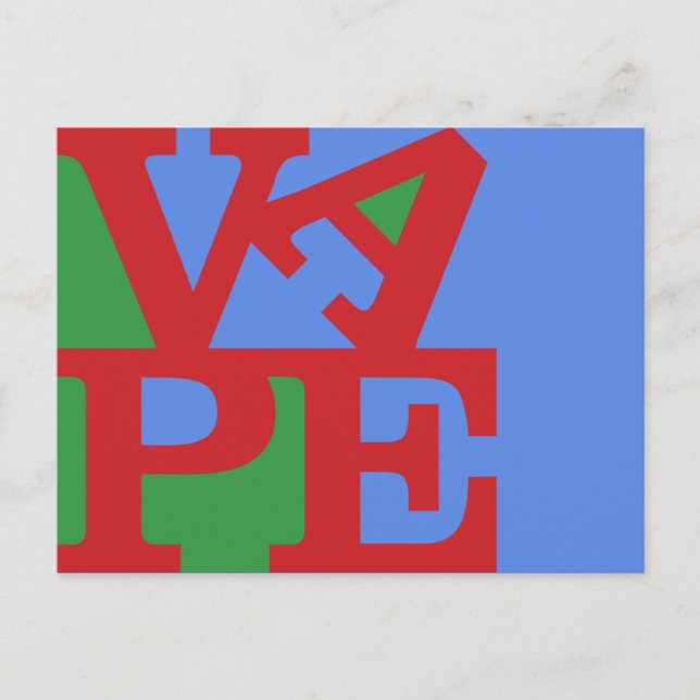 Carte postale Vape (Devant)