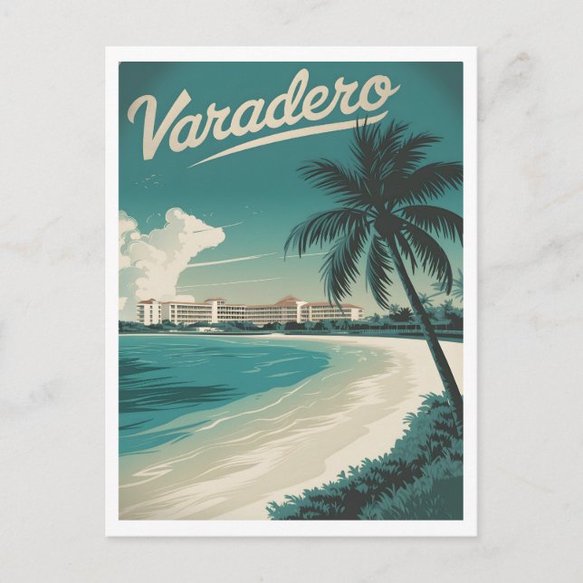Carte Postale Varadero Vintage (Devant)