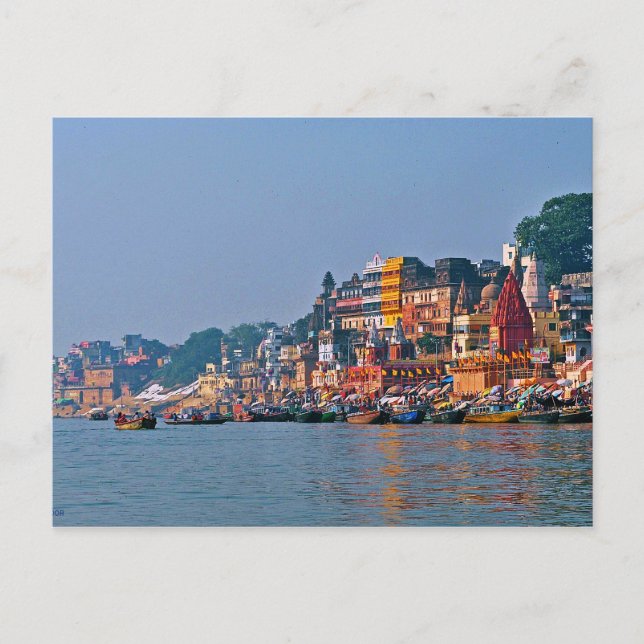 Carte postale Varanasi, Inde (Devant)