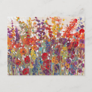 Carte Postale Variété de fleurs