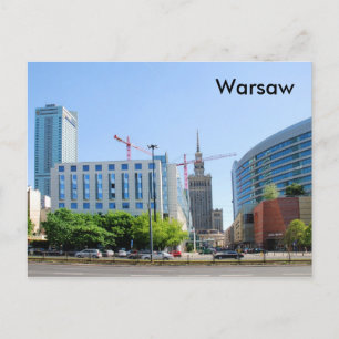 Carte Postale Varsovie