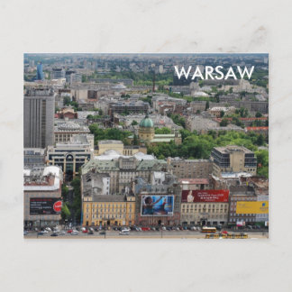 Carte Postale Varsovie