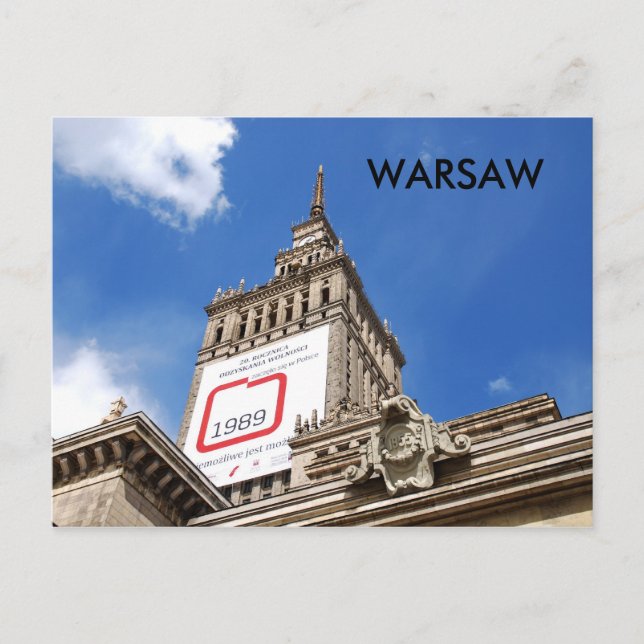Carte Postale Varsovie (Devant)