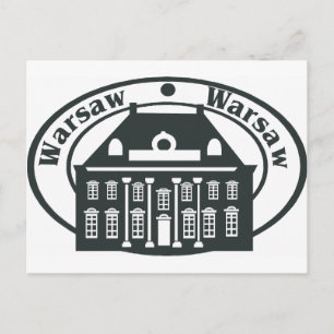 Carte Postale Varsovie