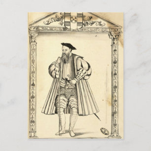 Carte Postale Vasco da Gama de "Lendas da India"
