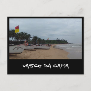 Carte Postale Vasco da Gama, Goa (Inde)