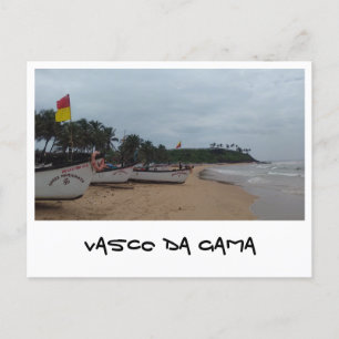 Carte Postale Vasco da Gama, Goa (Inde)
