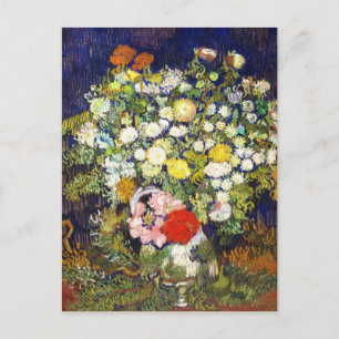 Carte Postale Vase avec Fleurs Vincent van Gogh fine art