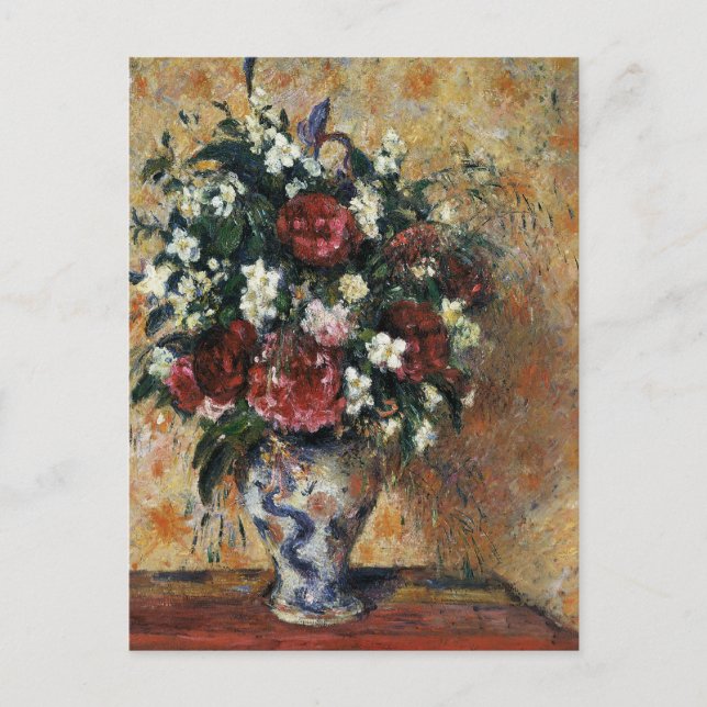 Carte Postale Vase de fleurs (Devant)
