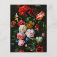 Vase de verre avec des fleurs