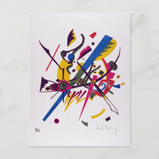 Carte Postale Vasily Kandinsky Small Worlds I (Devant)