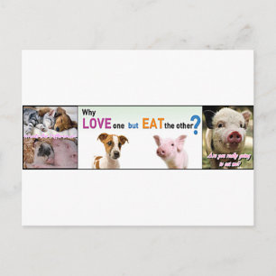 Carte Postale Vegan Gear Quelle différence?