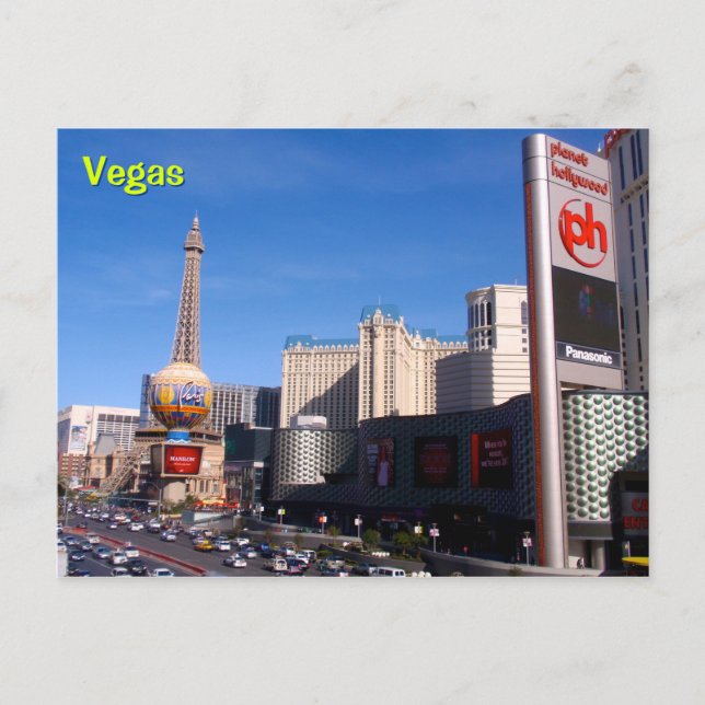 Carte Postale Vegas (Devant)