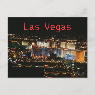 Carte Postale Vegas-Carte postale de Las