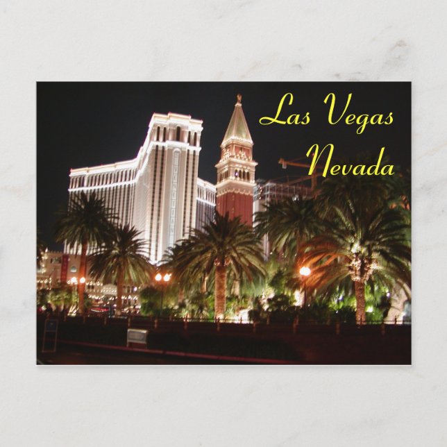 Carte postale Vegas Nights (Devant)
