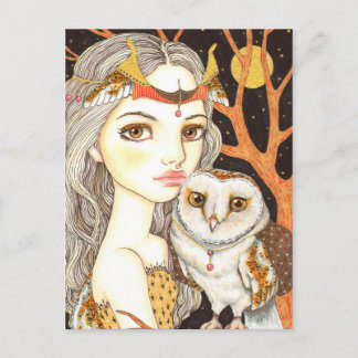 Carte Postale Veille nocturne