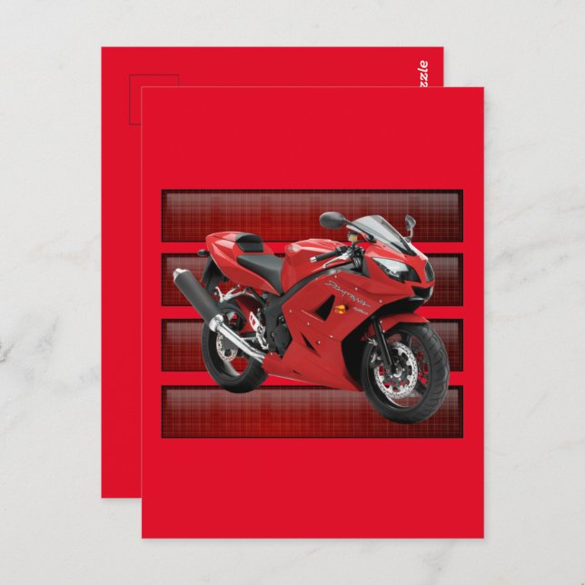 Carte Postale Vélo (Devant / Derrière)