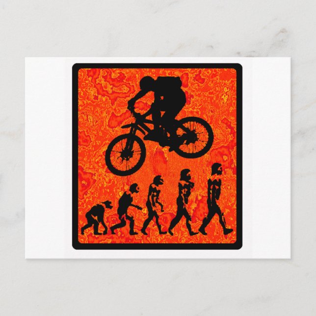 Carte Postale vélo à Redwood (Devant)