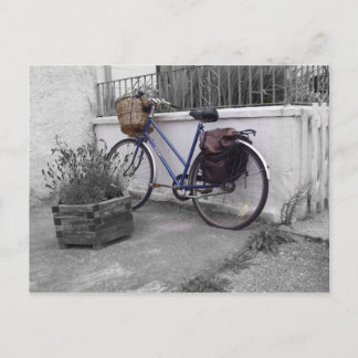 Carte Postale Vélo avec panier - Île de Mull