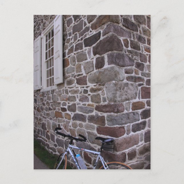 Carte Postale Vélo dans le Parc national de Valley Forge (Devant)