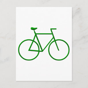 Carte Postale Vélo devenez écolo