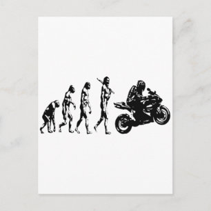 Carte Postale vélo d'évolution