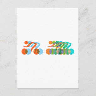 Carte Postale Vélo freak