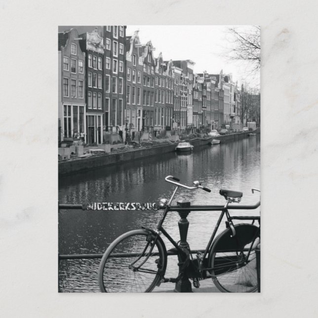 Carte Postale Vélo par Canal (Devant)
