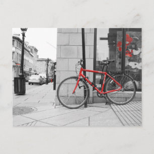 Carte postale vélo postkarte