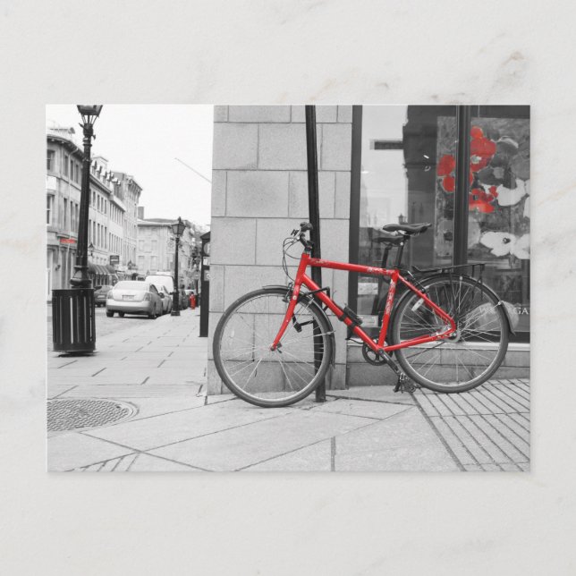 Carte postale vélo postkarte (Vorderseite)