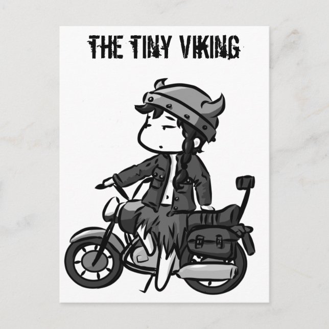 Carte Postale Vélo Viking (Devant)