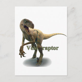Carte Postale Velociraptor