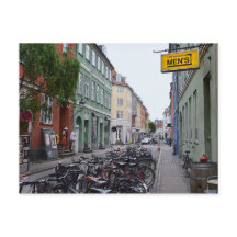 Vélos dans la rue Old Copenhagen
