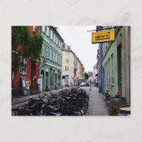 Vélos dans la rue Old Copenhagen