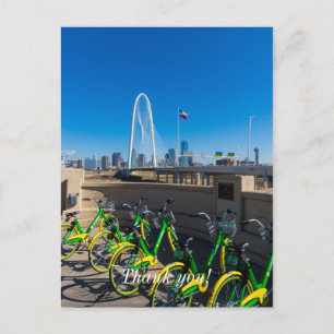 Carte Postale Vélos Et Dallas
