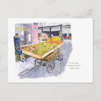 Carte Postale Vendeur de fruits en Vielle Havane, Cuba