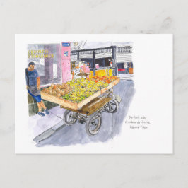 Carte Postale Vendeur de fruits en Vielle Havane, Cuba