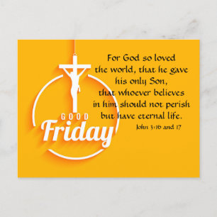 Carte postale Vendredi Saint