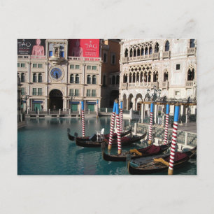 Carte Postale Venetian Casino Little Italy Las Vegas Postcard