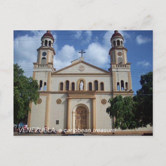 Carte Postale VENEZUELA, un trésor caribéen (Devant)
