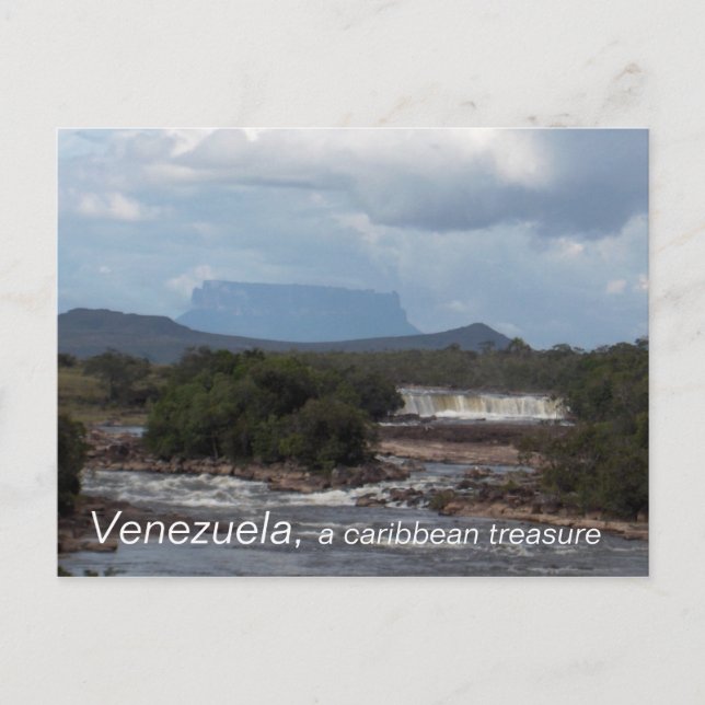 Carte Postale Venezuela, , un trésor des Caraïbes (Devant)